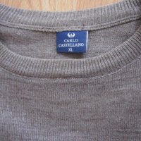 Кафяв пуловер р-р ХЛ, снимка 3 - Пуловери - 31044261