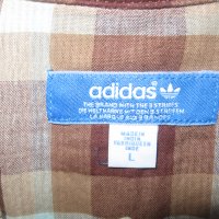 Риза ADIDAS  мъжка,Л, снимка 1 - Ризи - 42759549