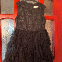 Официална черна рокля , снимка 1 - Детски рокли и поли - 44614895