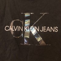 Calvin Klein Дамски черен къс потник, снимка 3 - Потници - 40823492