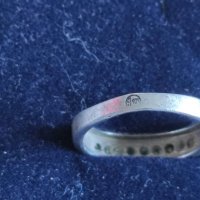 Сребърен пръстен (106), снимка 4 - Пръстени - 39892804