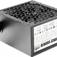 Захранване за настолен компютър AeroCool Aero Bronze 600W ATX PSU, снимка 3 - Захранвания и кутии - 34499672