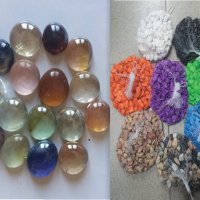 Цветни декоративни камъчета -6лв, снимка 1 - Декорация за дома - 40050847