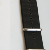 Каишки: една текстилна - нато и една силиконова, снимка 3 - Каишки за часовници - 29352536