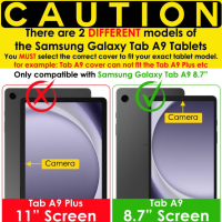 Калъф TECHGEAR SUPE пасва на Samsung Galaxy Tab A9 8.7" (SM-X110 / SM-X115), снимка 2 - Таблети - 44587681