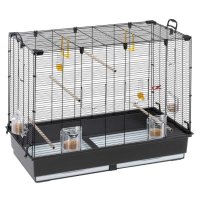 Клетка за малки птички с пълно оборудване Ferplast - Piano 6 87/46.5/70 см. - Модел: 52064811, снимка 1 - За птици - 44401800