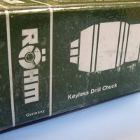 Патронник за бормашина ROHM SUPRA 0-10 B16 keyless dril chuck 0-3/8", снимка 8 - Други инструменти - 40140909