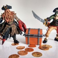 „Карибски пирати“ , екшън фигури на капитан Джак Спароу , пирати и кораб. , снимка 4 - Фигурки - 44405552