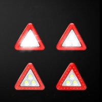 Електронен LED авариен триъгълник- лампа 5в1 мултифункционален HS-8017, снимка 2 - Аксесоари и консумативи - 38334938
