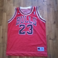 Баскетболна тениска Шампион -Чикаго Булс НБА №23 Майкъл Джордан размер М, снимка 1 - Баскетбол - 36447406