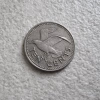 Монета .Карибски басеин. Барбадос . 10 цента., снимка 2 - Нумизматика и бонистика - 39838784