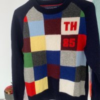 Пуловер на Tommy Hilfiger от вълна подходящ за S-M, снимка 3 - Блузи с дълъг ръкав и пуловери - 44407372