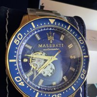 MASERATİ SFIDA AUTOMATIC DIAMOND MEN'S WATCH R8823140004 , снимка 5 - Луксозни - 44482066