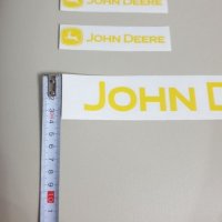 John Deere. Комплект, стикери лепенки 3броя, снимка 2 - Аксесоари и консумативи - 38169323