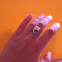 Сребърен пръстен - модел PLR004, снимка 4 - Пръстени - 34031221
