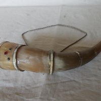 Декоративен рог INDIA, снимка 1 - Други ценни предмети - 30391712