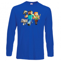 Мъжка тениска майнкрафт Minecraft 1,Minecraft,Игра,Забавление,подарък,Изненада,Рожден Ден., снимка 3 - Тениски - 36494957