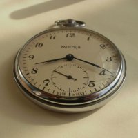 Molnia Молния джобен механичен руски часовник, снимка 10 - Антикварни и старинни предмети - 42369336
