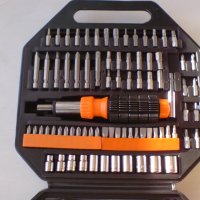 Отвертка с вложки и накрайници, комплект 78 части,Gadget tools Нови !, снимка 18 - Отвертки - 35339657