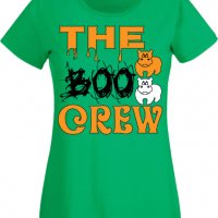 Дамска тениска The Boo Crew 2,Halloween,Хелоуин,Празник,Забавление,Изненада,Обичаи,, снимка 7 - Тениски - 38144218
