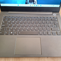 Перфектен лаптоп Lenovo Thinkbook с 4-ядрен Core i5-1035G1 14'' Full HD 256 GB SSD 8GB DDR4 Win11, снимка 2 - Лаптопи за работа - 44707957