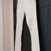 Armani jeans бял панталон с прав крачол 28, снимка 4 - Панталони - 29706458