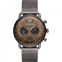 Оригинален мъжки часовник Emporio Armani AR11141 AVIATOR Chronograph, снимка 2 - Мъжки - 37991774