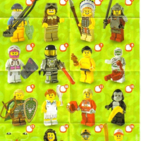 Лего минифигурки серия 1 2 3 4 5 6 7 8 9 10 11 Lego minifigures series, снимка 3 - Конструктори - 36563738