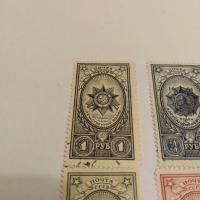 Пощенски марки Почта Ссср 1944, снимка 4 - Филателия - 44603439