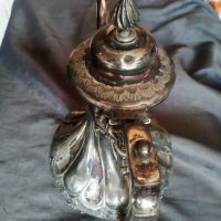 посребрена метална кана Джордж IV, снимка 6 - Антикварни и старинни предмети - 30937925