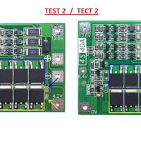 4S BMS 16.8V 40A, защитна платка с балансно зареждане, PCB BMS board, снимка 1 - Друга електроника - 38291423