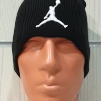 Нова зимна шапка на марката Michael Jordan с бяло лого, снимка 8 - Шапки - 42892013