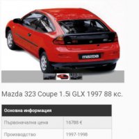 Десен Фар За Mazda 323 Coupe 1997 Година Мазда 323 Купе, снимка 2 - Части - 37389525