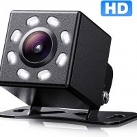 Камера с нощен режим за задно виждане с 8 LED диода, снимка 4 - Аксесоари и консумативи - 30370152