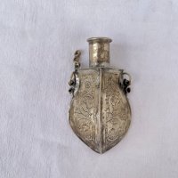 Старо метално шишенце за парфюм / аромати. №1329, снимка 1 - Колекции - 34971008