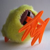 механична играчка - пиле птиче фигурка фигура животно птица, снимка 4 - Колекции - 29124501