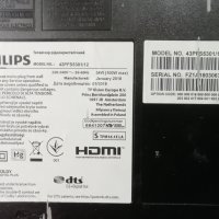 PHILIPS   43PFS5301-12  СЪС СЧУПЕН ДИСПЛЕЙ, снимка 2 - Части и Платки - 39162858