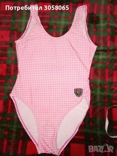 цял розов бански, снимка 1