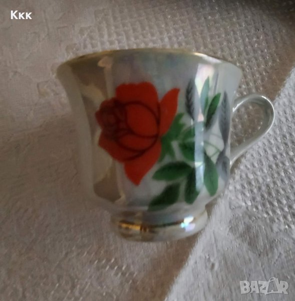 Сервиз за кафе със седефен ефект, снимка 1