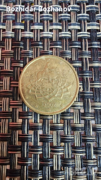 50 euro cent 2002, снимка 1