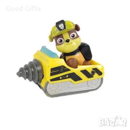 Комплект фигурка Paw Patrol, с превозно средство, Рабъл, снимка 1