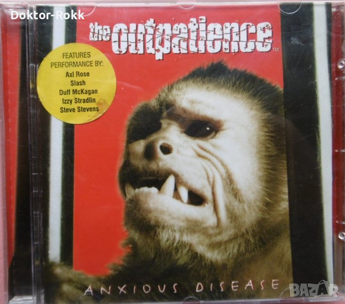 The Outpatience – Anxious Disease (2004, CD), снимка 1