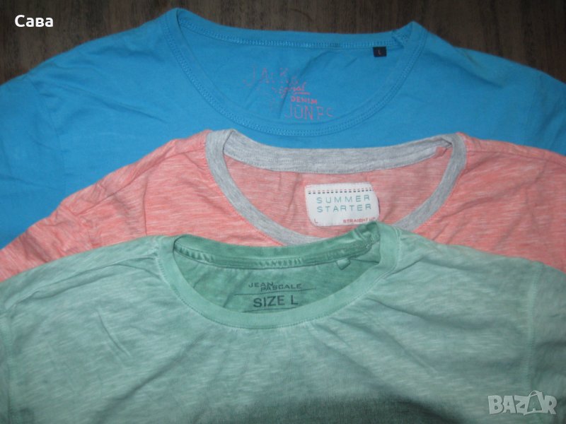Тениски JACK&J, JEAN P., SUMMER S.   мъжка,М-Л, снимка 1