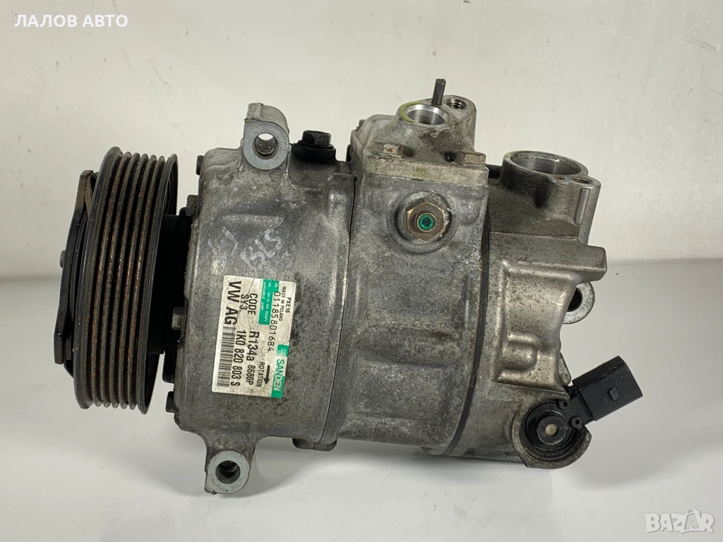 Компресор климатик 1.9 ТДИ Kompresor klimatik 1.9 TDI BLS 1K0820803S, снимка 1