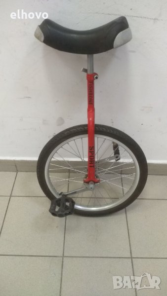 Велосипед едноколесен Fishbone Sport - червено, снимка 1