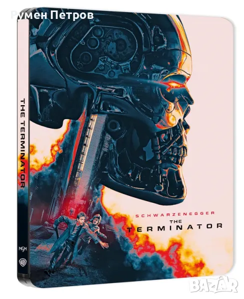 нов 4K + Blu Ray Steelbook - ТЕРМИНАТОР - TERMINATOR - без БГ субтитри, снимка 1