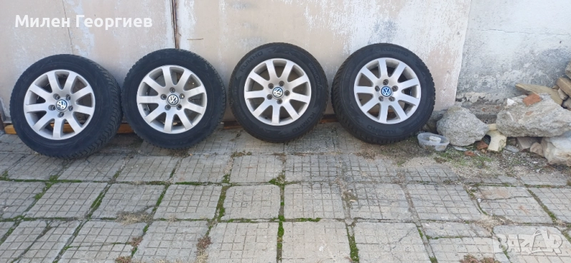 Джанти за vw 5x112 15цола, снимка 1
