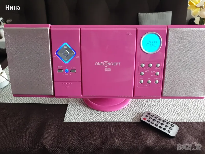 нова радио FM CD MP3 система  OneConcept, снимка 1