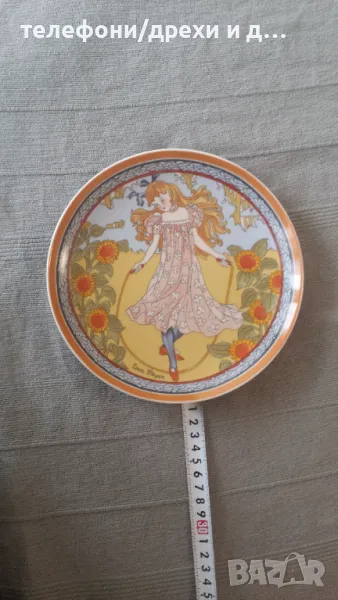 Колекционерска порцеланова чиния на Unicef (Children of Europe), снимка 1