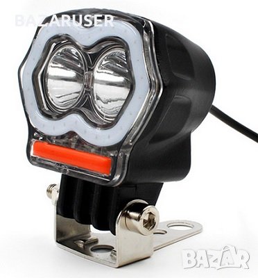 Халоген -мигащ + USB мото ( A02-X ) -250189, снимка 1